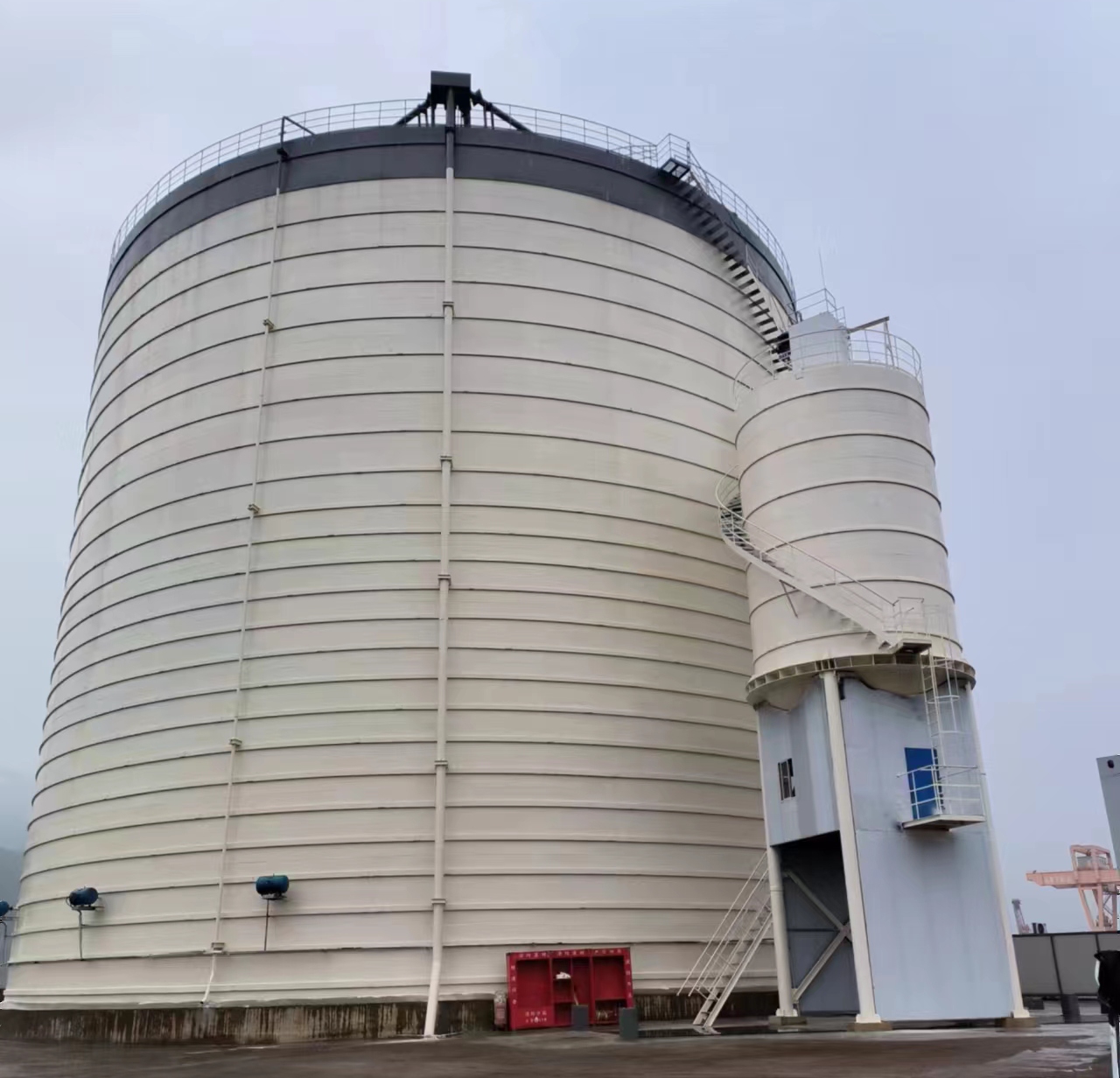 隆德10万吨水泥钢板库