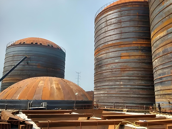 隆德焦粉钢板仓